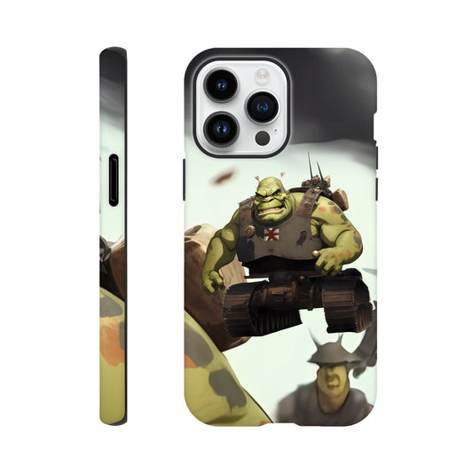 Absurdism Clothing's Shrek On Guard | Mythic Tough Phone Case