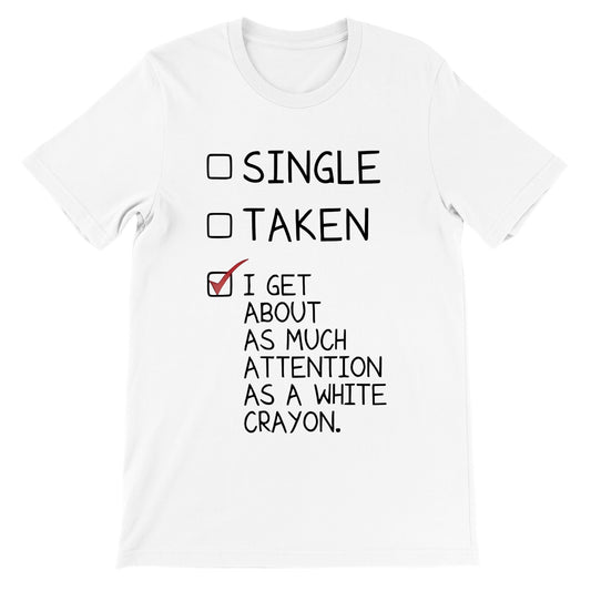 Faceless Manipulator's White Crayon | Rare Unisex T-shirt